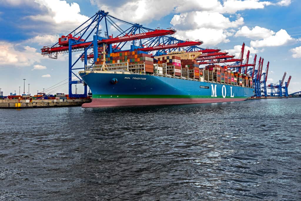 Hamburg-Containerschiff-